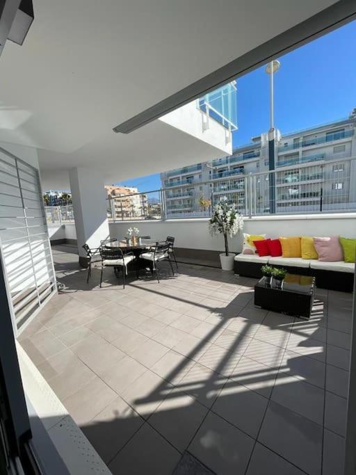 Apartamento Duna Beach Primera Linea De Playa Torrox Buitenkant foto