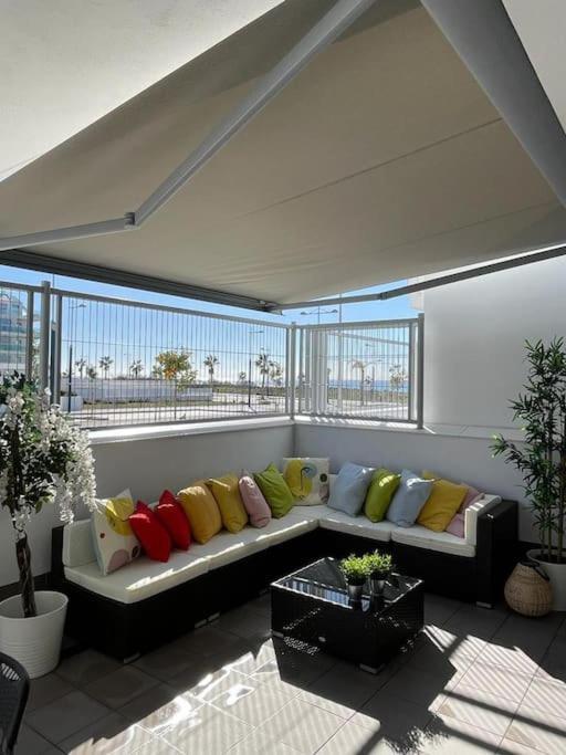 Apartamento Duna Beach Primera Linea De Playa Torrox Buitenkant foto